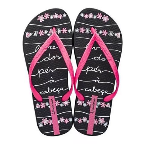 chinelo-feminino-nature-preto-rosa-ipanema